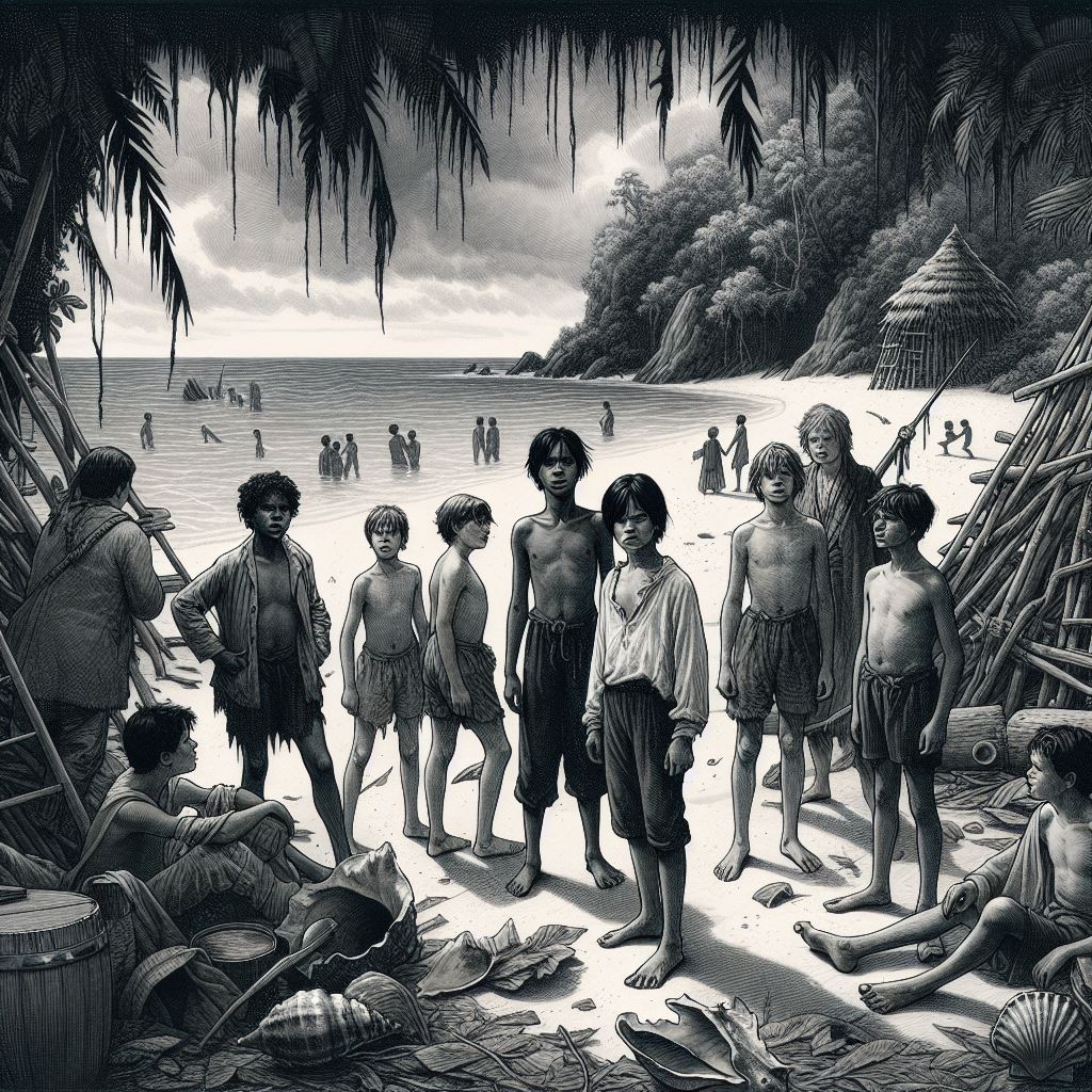 illustration : Sa Majesté des Mouches