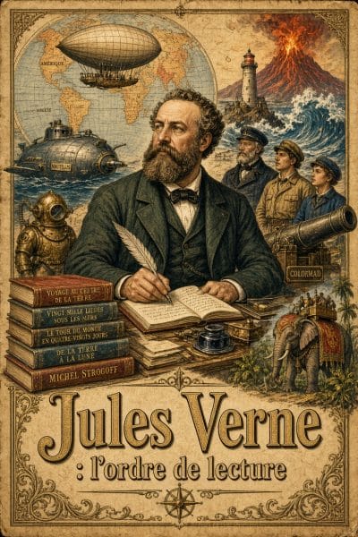 Jules Verne : l’ordre de lecture